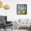Hydrangeas and Lemons Day - impression encadrée-80845363-80845367