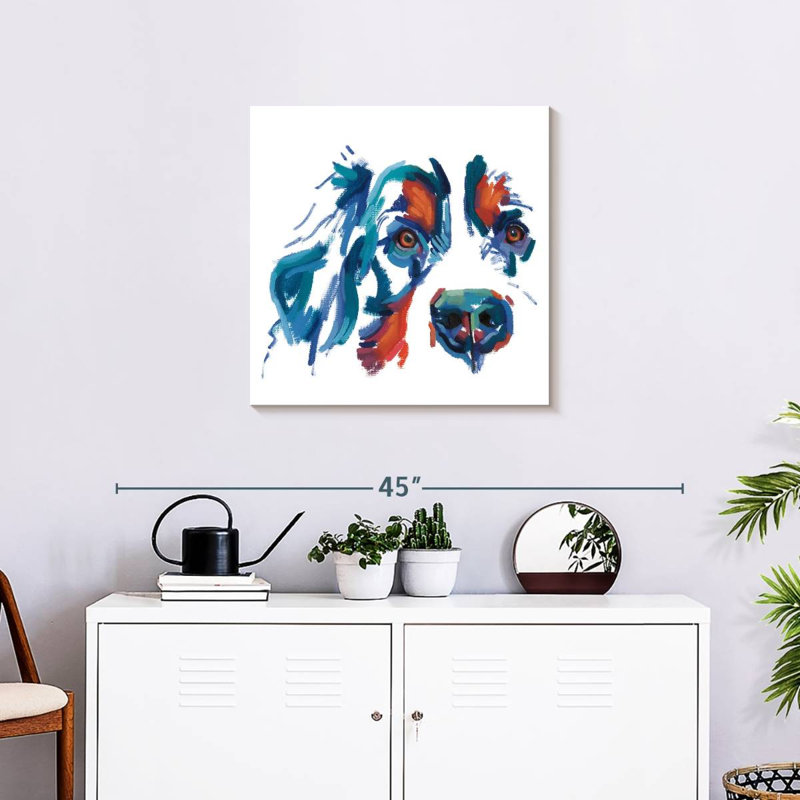 Crowle Cocker Spaniel Colors, 24" H x 24" W