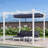 10 Ft. W X 10 Ft. D Aluminium Pergola with Canopy-80772894