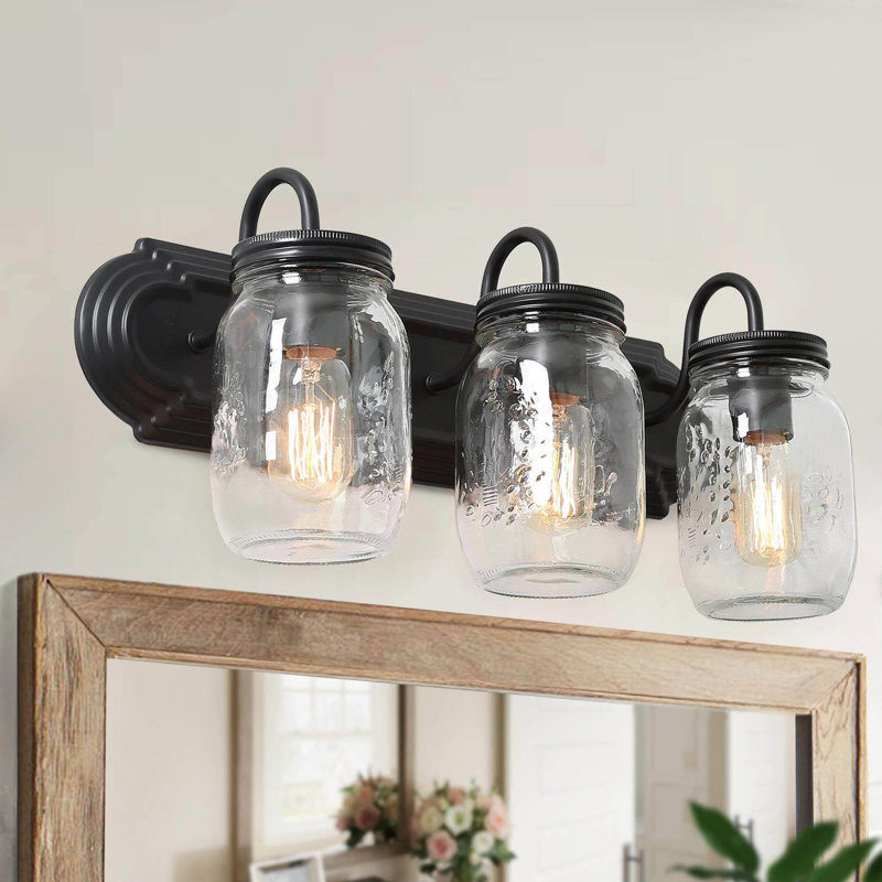 Carlile Dimmable Deep Brown Vanity Light, 3