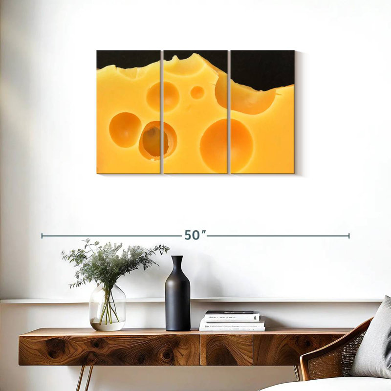 Swiss Cheese, 20" H x 33" W