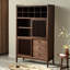Buffet simple en bois massif avec rangement