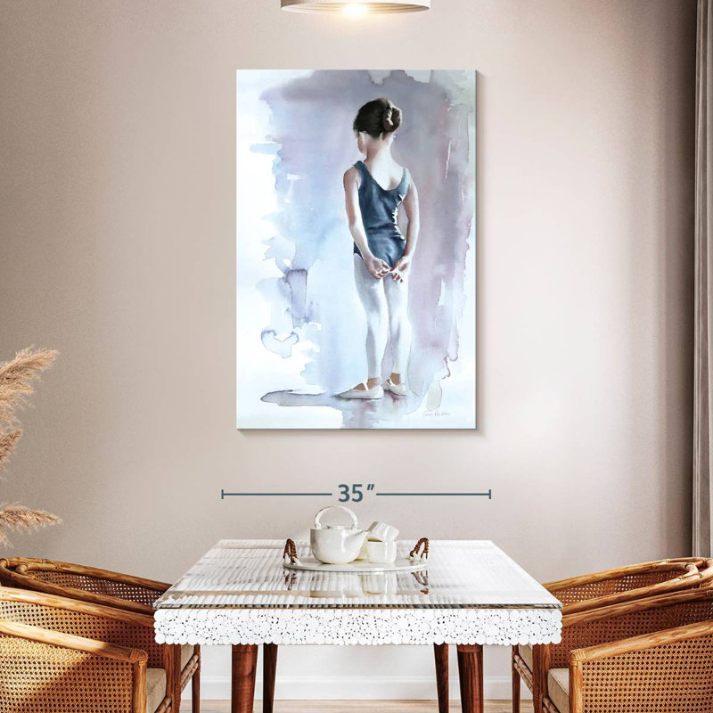 Enn First Day At Ballet, 48" H x 32" W