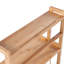Freestanding Bamboo Spice Rack with Adjustable Racks