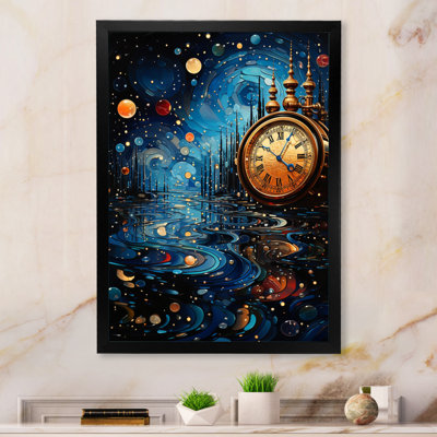 «Watch Timeless Reflections Pointillism II - Fashion», reproduction sur toile
