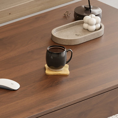 Bureau pour bureau à domicile avec deux tiroirs
