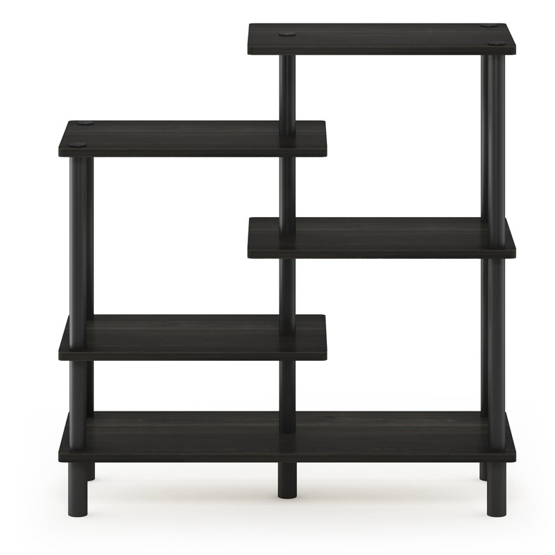 Support de rangement décoratif à 5 niveaux H 32,48 po x l 31,5 po x P 11,6 po Rozanne, Espresso