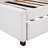Beige Linen Upholstered Twin Size Daybed With Portable Trundle, No Box Spring Actually Linen, Dirt- Fabric,