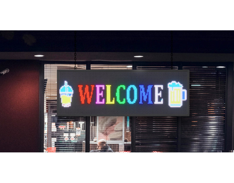 VEVOR Programmable LED Sign, P10 Full Color LED Scrolling Panel,