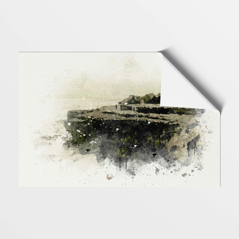 Portland Bill Lighthouse in Dorset - Frameless Print, 29.7 cm H x 42 cm W