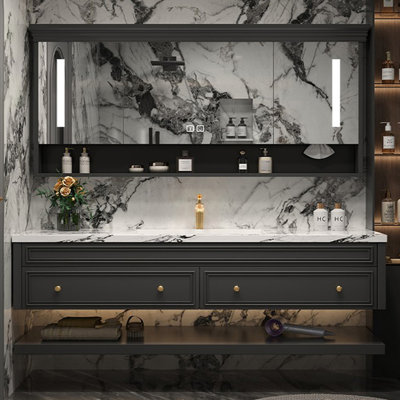 Armoire de salle de bain simple de style américain