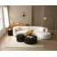 Ensemble de canapé de luxe 2 pièces de style moderne avec dossier courbé et méridienne, canapé modulaire faisant face à la droite, canapé Boucle-499151561