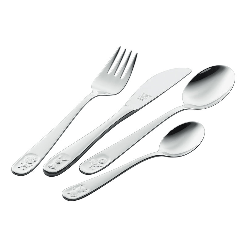ZWILLING 18/10 Stainless Steel Children's Bino 4-Pc Flatware Set