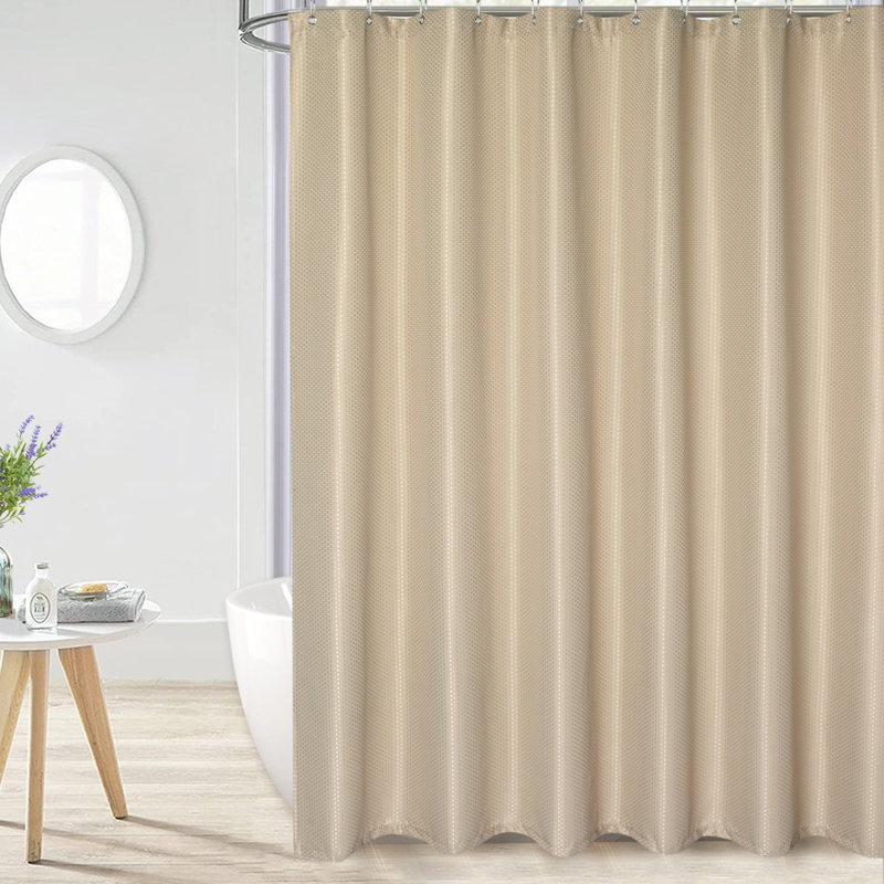 Thisnes Shower Curtain, 72" H x 72" W, Brown