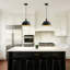 Luminaire suspendu industriel en métal 1 lumière