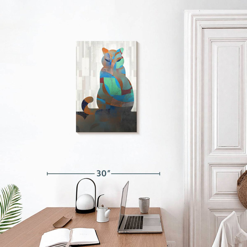 Brampt Cats Meow, 24" H x 16" W