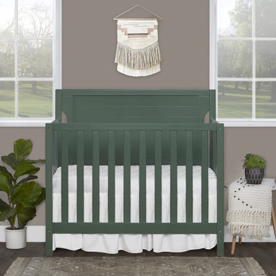 2-in-1 Mini Convertible Crib with Mattress