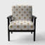 Fauteuil rembourré Mid-Century