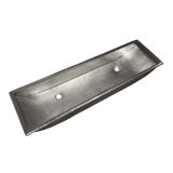 Trough Rectangular Bathroom Sink