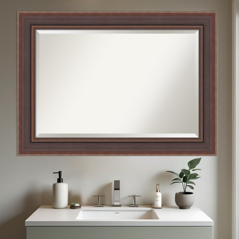 Miroir mural de salle de bain Moab, 31,5 po x 43,5 po
