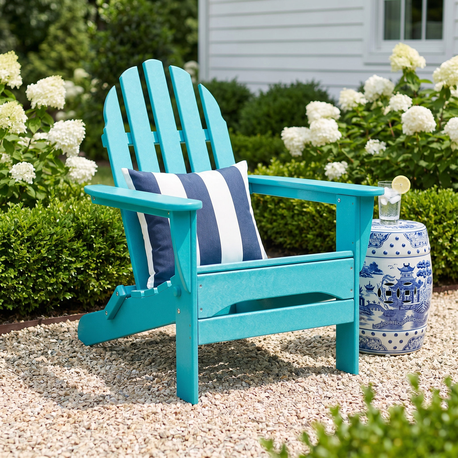 POLYWOOD® Classics Adirondack Chair, Navy