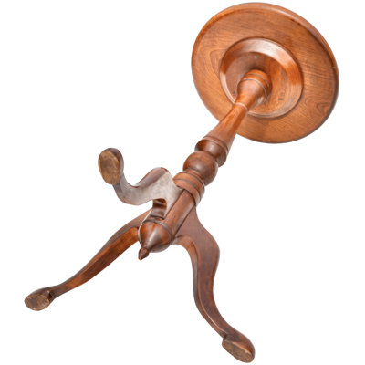 Mid 20th Century Hand-carved Victorian Wooden Plant Stand