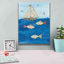 «Sailing Together I» par Courtney Prahl, estampe numérique sur toile-535194048