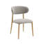 Ensemble de 2 chaises d'appoint Kacey Boucle