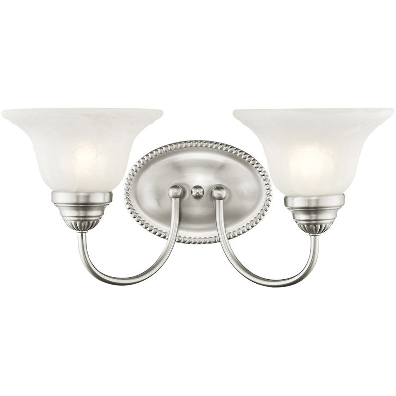 2 - Light Vanity Light, Silver