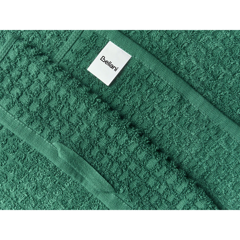 Set of Towels Atai Cotton, Dark Green, 11  Piece Towel Set
