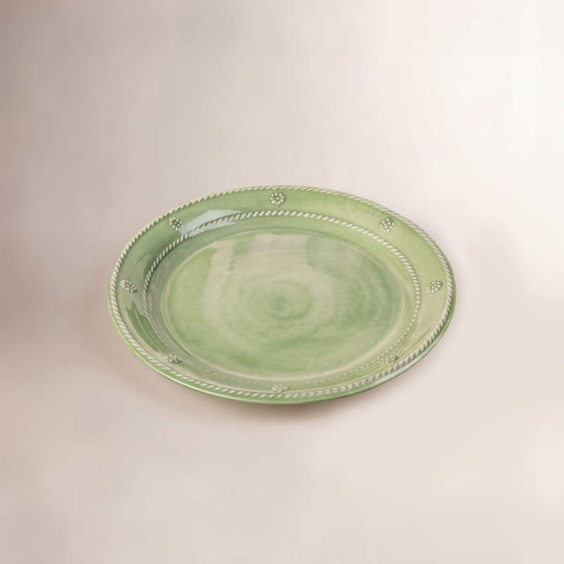Berry & Thread Melamine Dessert/Salad Plate, Seagrass