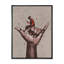 Call Me Sign With Man utilisant un téléphone portable - peinture sur toile-60161132-60161131