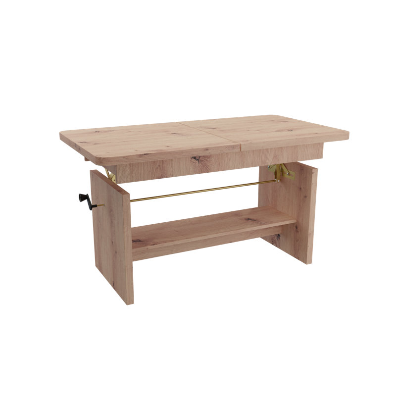 Lift Top Coffee Table with Storage, Artisan