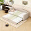 Lit de jour simple rembourré avec couchette-1099048413
