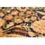 À la main one-of-kind-noué la 2010 tabriz jaune/brwon 6 pi 1 po x 8 pi zone de laine 10 po tapis Filzer