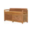 Naco Leather Upholstered Storage Bench