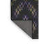 Tapis décoratif géométrique noir-810052200
