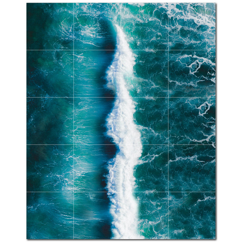 Vagues photo 6 x 6
