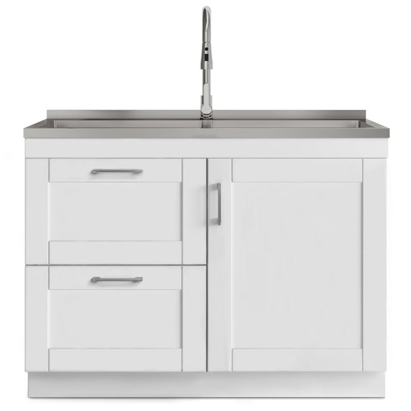 Armoire à lessive et évier utilitaire moderne Modern Shaker