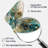 Clytee - Abstract Marble Boomerang Shape Irregular Metal Wall Decor-110462512