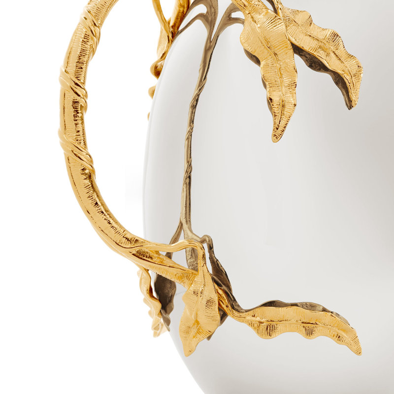 Fern 24k Gold Plated Pitcher