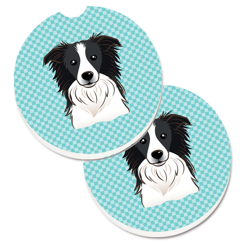 Sous-verre Retriever, Bleu, Border collie