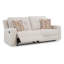 Canapé inclinable manuel Genna, polyester épice, 2 coussins de 87 pouces-108470639