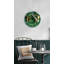 Horloge murale Enchanted Forest Temped Glass - Green Nature-1600740181-1600740183