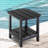 Oval Double Adirondack Side Table,Patio Table-741967938