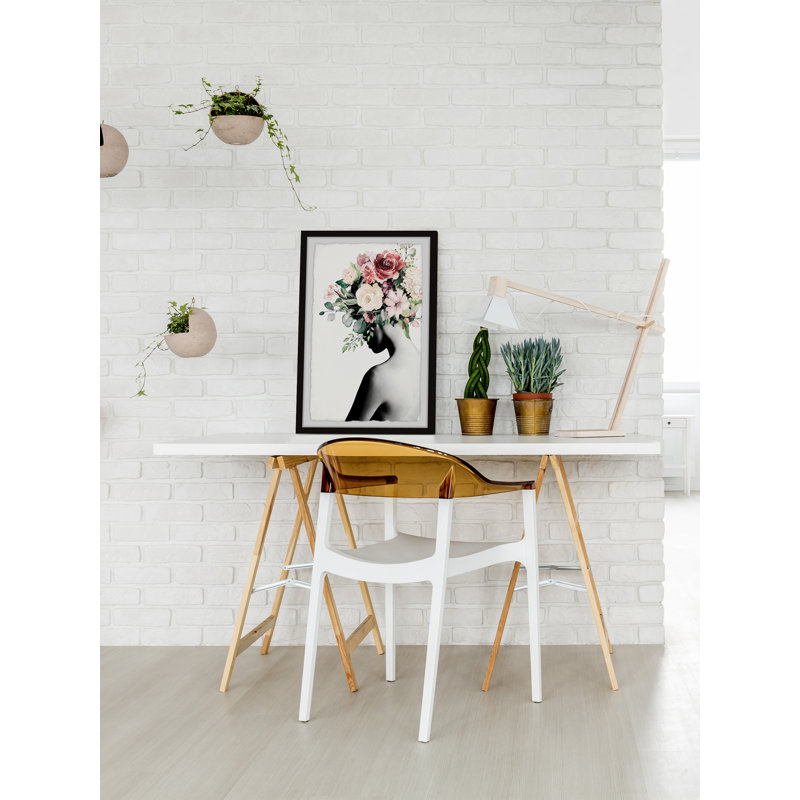 Blooming Back by Parvez Taj - 1 Piece Single Picture Frame Wall Art, 45cm H x 38cm W