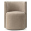 Chaise de baril texturée avec roulettes dissimulées-1956137392