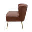 2 Seater Faux Leather Loveseat-1396152496