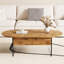 Coffee Table With Double Drawers. The Board Surface Is MDF Sticker