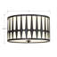 Plafonnier doré antique 3 lumières Athziri-65287473